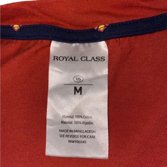 Burnt Orange Short Sleeve Tee with Soft‎ Knit Fabric - Picture 3 of 5